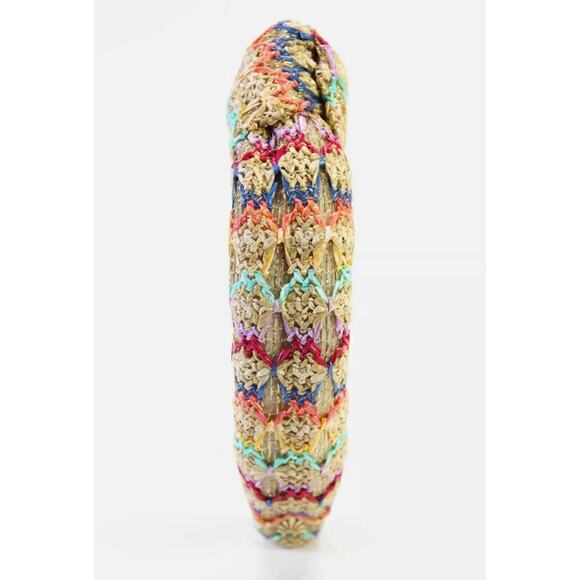 RARE Lele SADOUGHI Raffia Knotted Summer Headband main image 9